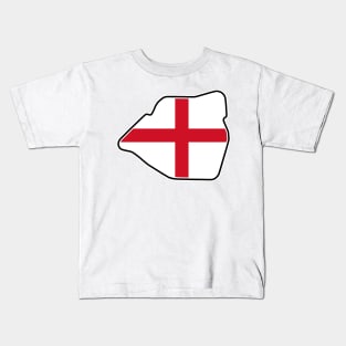 Castle Combe Circuit [flag] Kids T-Shirt